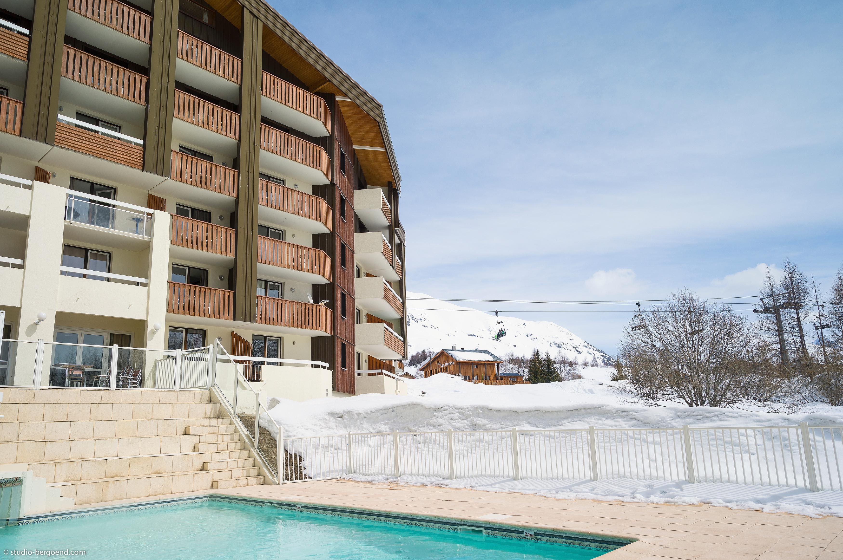Residence Pierre & Vacances Les Bergers Alpe d'Huez Екстер'єр фото